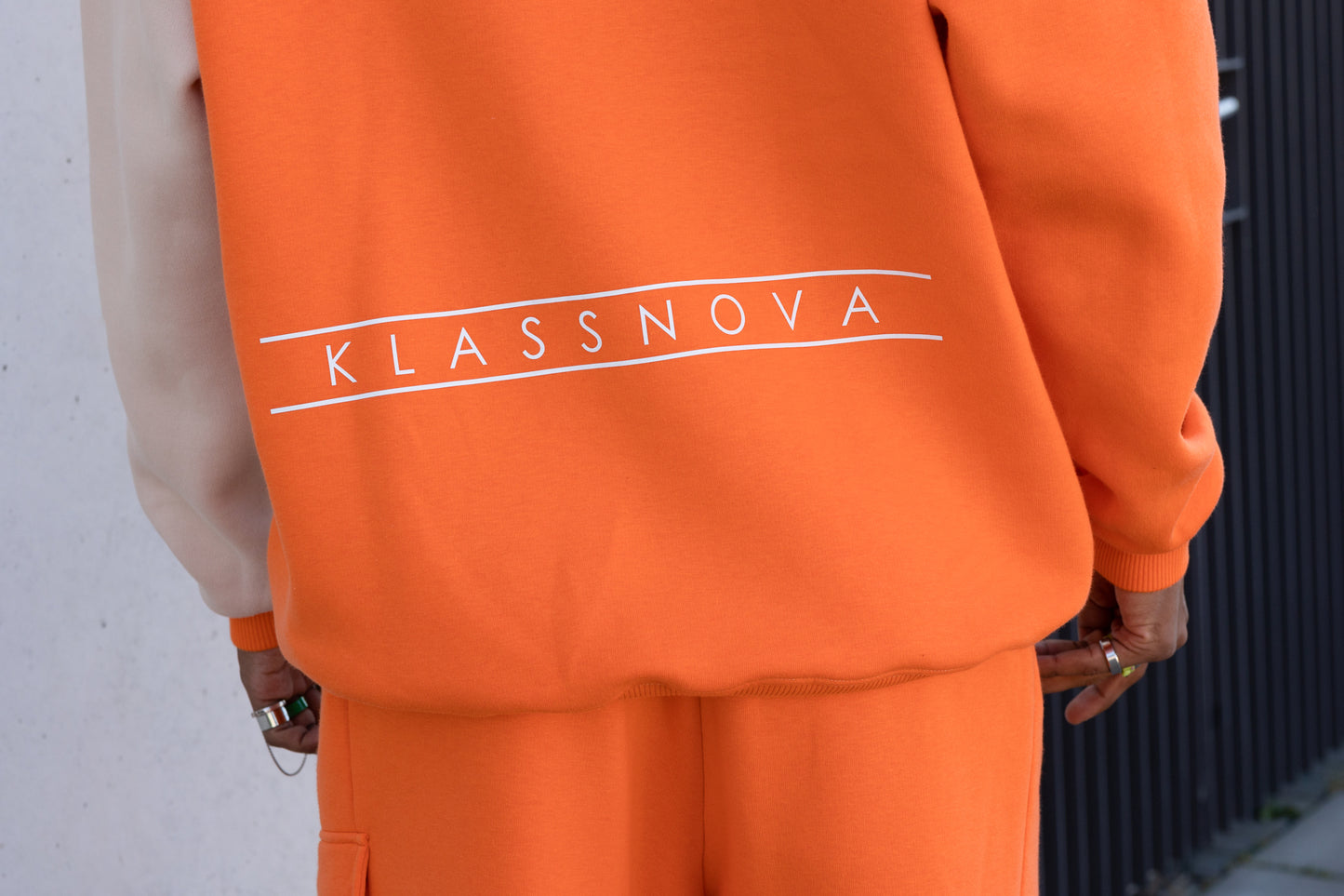 Duo Oversized Sweatshirt GLOW MAN